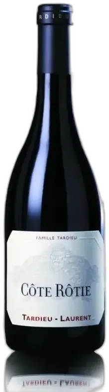 vue du vin Côte Rôtie 2000 Tardieu-Laurent
