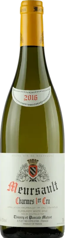 image du vin Meursault-Charmes 1er Cru 2020 Domaine Matrot