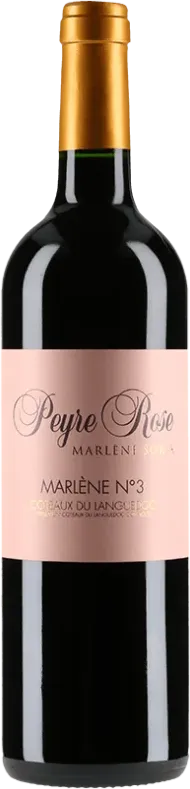 photo du vin Marlène n° 3 2012 Peyre Rose, Vdf-Languedoc