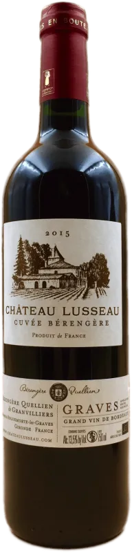 photo du vin Cuvée Bérengère 2020 Château Lusseau, Graves