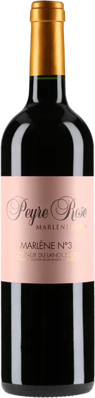 photo du vin Marlène n° 3 2014 Peyre Rose Marlène Soria, Vin de France, Languedoc