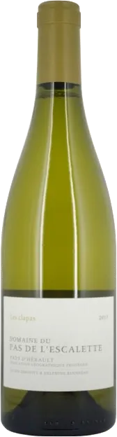 photo du vin les Clapas Blanc 2023 Domaine du Pas de l'Escalette, Igp Pays d'Herault