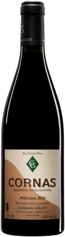 image du vin Cornas 2021 Domaine Guillaume Gilles