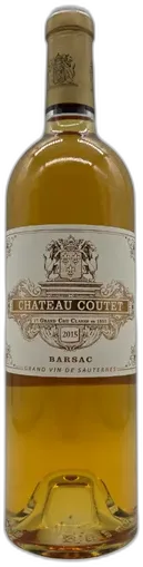 photo du vin Château Coutet 1er Grand Cru Classé Aop Barsac 2015