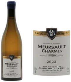 aperçu du vin Meursault-Charmes 1er Cru