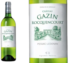 photo Château Gazin Rocquencourt Blanc 2011