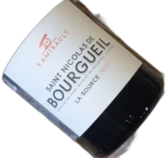 vue du vin Aoc st Nicolas de Bourgueuil "la Source"