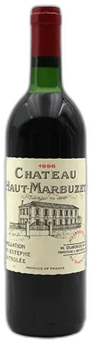 photo du vin Château Haut-Marbuzet Saint-Estèphe Cru Bourgeois 1996