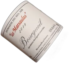 vue du vin Bourgueil "les Marsaules"