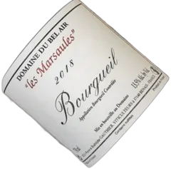 vue du vin Bourgueil "les Marsaules"