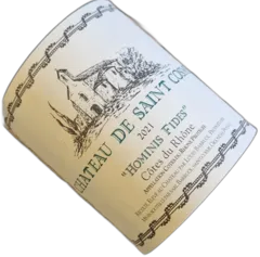 vue du vin Côtes du Rhône "Hominis Fides"