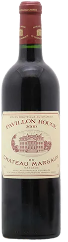 photo du vin Pavillon Rouge Margaux Second Vin de Château Margaux 2000