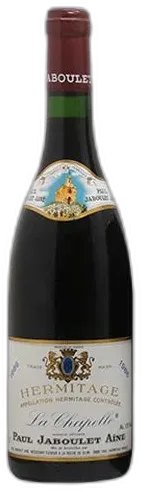 photos du vin Paul Jaboulet Aîné Hermitage la Chapelle Rouge 1986