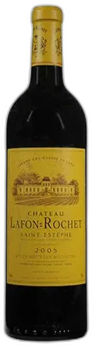 vue du vin Château Lafon-Rochet Saint-Estèphe 4ème Grand Cru Classé 2005