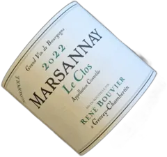 photo du vin Marsannay Blanc "le Clos" Monopole 2022