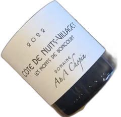 photo du vin Côtes de Nuits Villages Blanc "les Monts de Boncourt" 2022