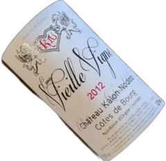 capture du vin Côtes de Bourg Vieilles Vignes