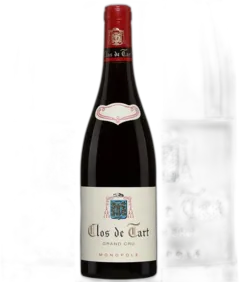 vue du vin Clos de Tart Grand Cru 2003 Mommessin