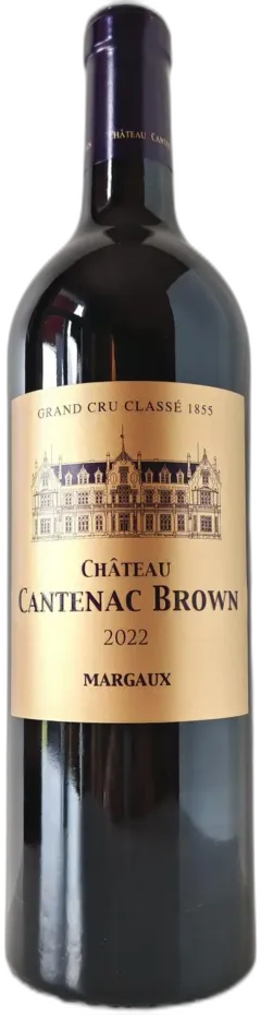 photo du vin Margaux Chateau Cantenac Brown 2022 3 Ème Grand Cru Classé de 1855