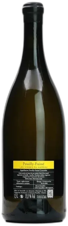 photo du vin Pouilly Fuissé Vignes du Hameau Magnum Cheveau