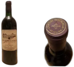 photo du vin les Brulières de Beychevelle 1985