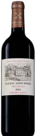 photo du vin Chateau Saint Pierre, Saint Julien