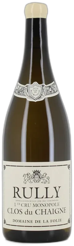 illustration du vin Magnum Blanc Rully 1er Cru Clos du Chaigne Domaine de la Folie 2024