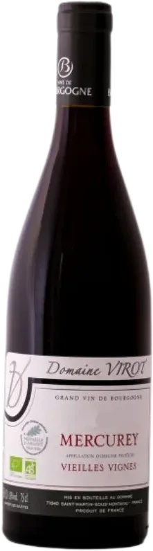 image du vin Mercurey Vieilles Vignes 2021 Virot