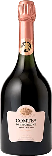 vue du vin Champagne Taittinger Comtes de Champagne Rosé 2007