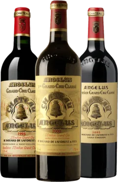 illustration du vin Château Angelus les Intemporels Iii 1995 2000 2005