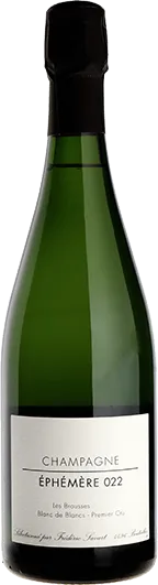 photo du vin Champagne Savart Éphémère 022 "les Brousses" Blanc de Blancs Premier Cru Extra Brut 2018