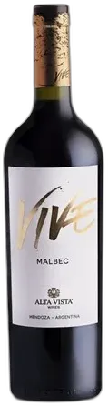 aperçu du vin Vive Malbec 2022 Alta Vista Argentine