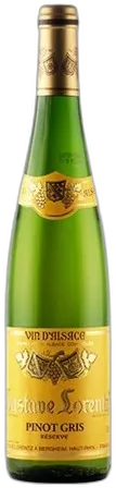 capture du vin Pinot Gris Réserve 2022 Alsace Gustave Lorentz
