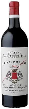 photo du vin Gaffelière Saint-Emilion 2022