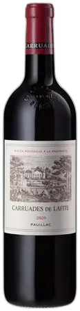 photos du vin Carruades de Lafite 2020 Rouge