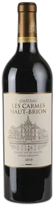 vue du vin Carmes Haut Brion Pessac-Léognan 2019