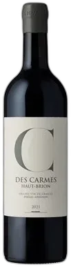 aperçu du vin c des Carmes Pessac-Léognan 2021