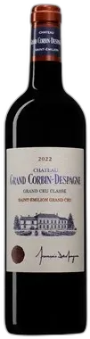 photo du vin Grand Corbin Despagne Bio-Organic) Saint-Emilion Grand Cru 2022