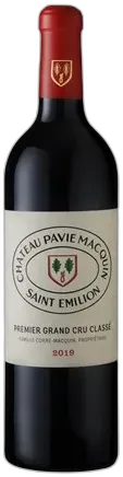 photo du vin Pavie Macquin Saint-Emilion Grand Cru 2019
