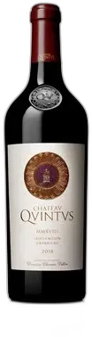 photo du vin Quintus Saint-Emilion Grand Cru 2018