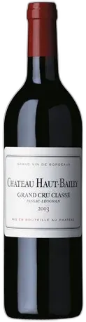photo du vin Haut Bailly Pessac-Léognan 2003