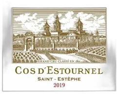 vue du vin Château Cos d’Estournel 2019