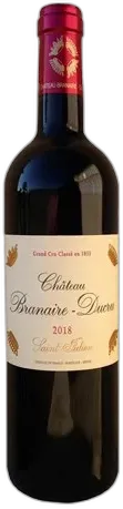 vue du vin Branaire Ducru Saint-Julien 2018
