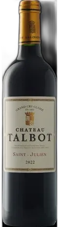 image du vin Talbot Saint-Julien 2022
