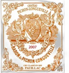 photo du vin Pichon Baron