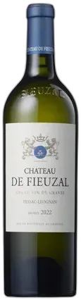 vue du vin Fieuzal Blanc Pessac-Léognan 2022