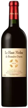 illustration du vin Haut-Médoc de Branaire Ducru Haut-Médoc 2019