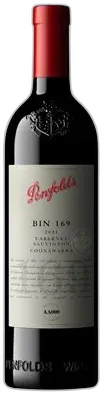vue du vin Penfolds, Bin 169 Cabernet Sauvignon Coonawarra 2021