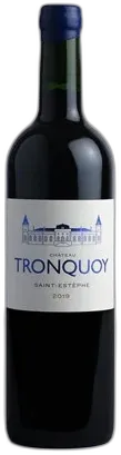 photo du vin Tronquoy Saint-Estèphe 2019
