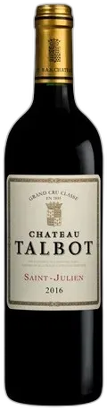 image du vin Talbot Saint-Julien 2016